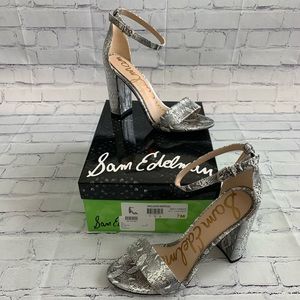 SAM EDELMAN yaro block heel sandal 🆕